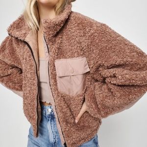 NWT Trendy Sherpa / Teddy Jacket